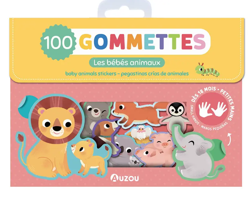 100 Stickers - Baby Animal