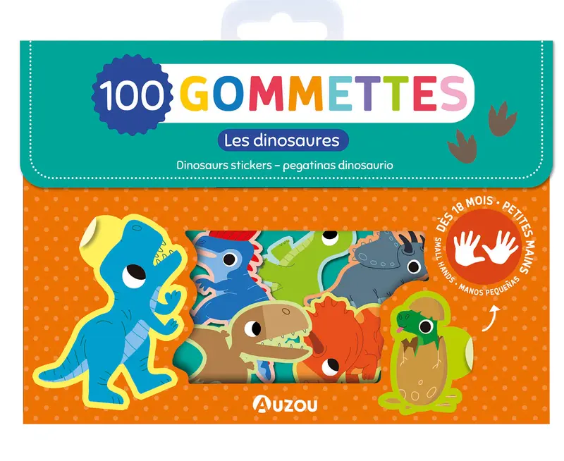 100 Stickers - Dinosauri