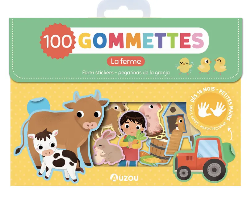 100 Stickers - La fattoria