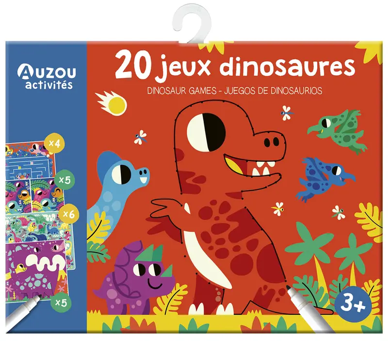 20 giochi e attività - Dinosauri