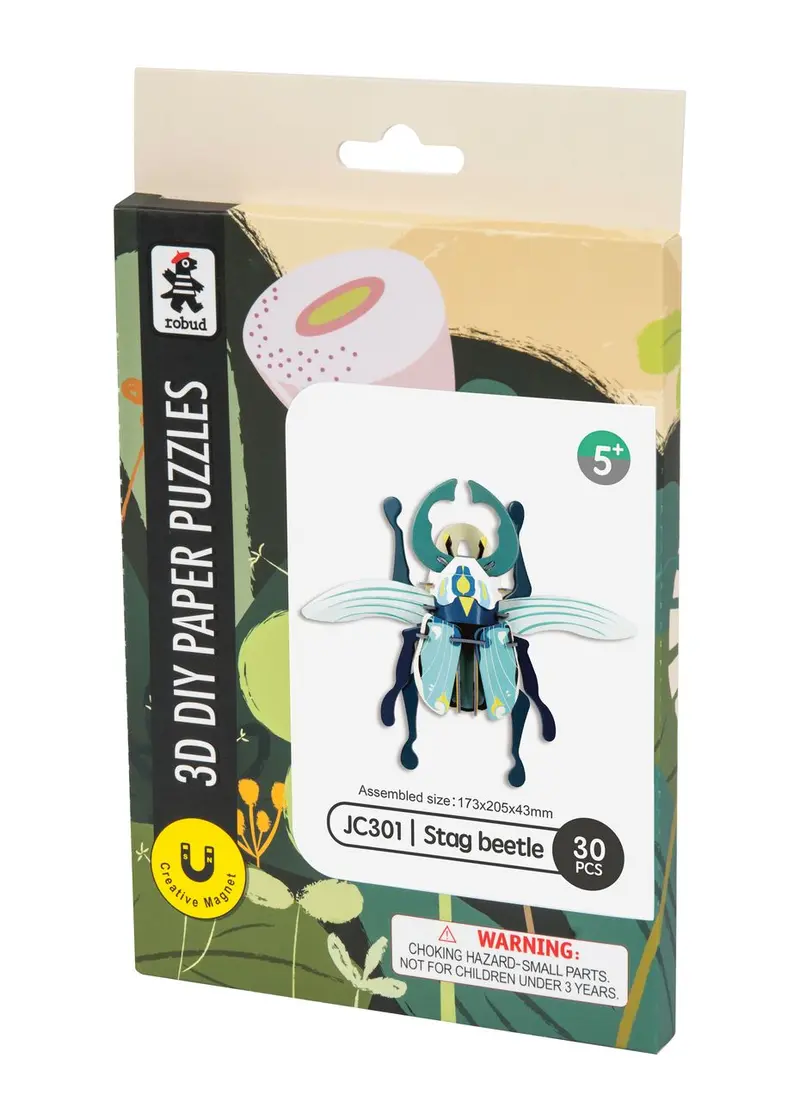 3D DIY Paper Puzzle - Cervo Volante