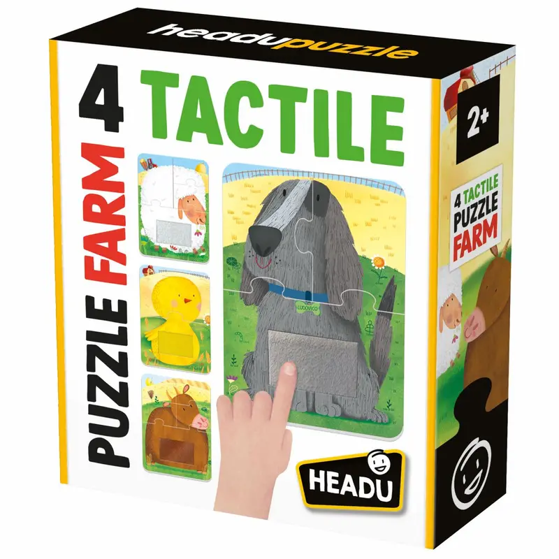 4 Tactile Puzzle - Farm