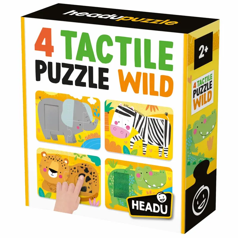 4 Tactile Puzzle - Wild