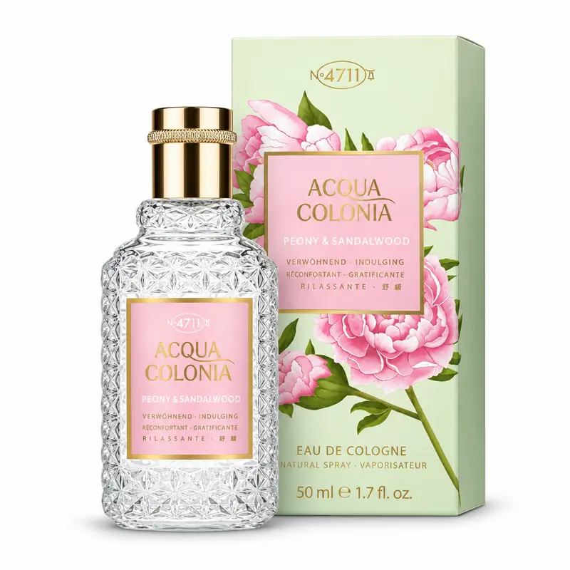 4711 Acqua Colonia Peony & Sandalwood Eau de Cologne Spray 50 ml Profumo Donna