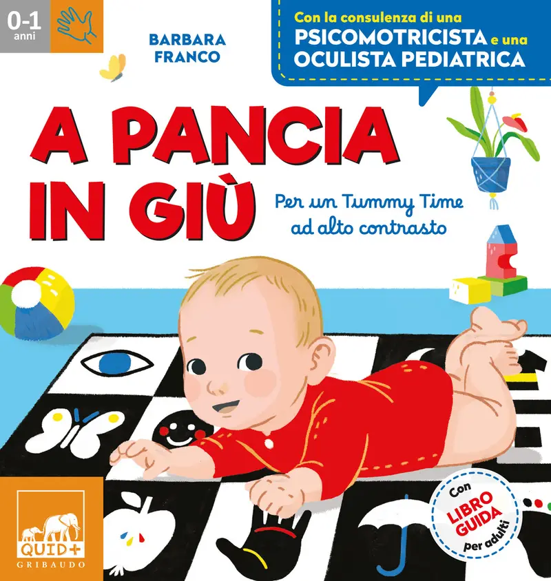 A pancia in giù. Per un tummy time ad alto contrasto