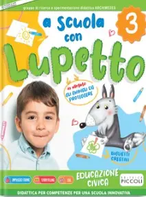 A scuola con lupetto - 3 anni