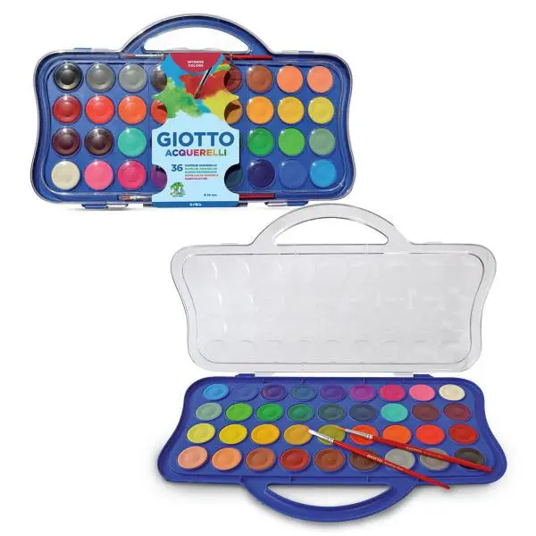 Acquerelli Giotto 36 colori