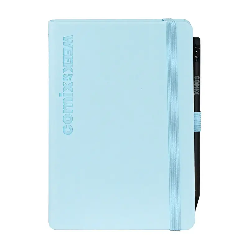 Agenda Comix 2027 Settimanale Medium Azzurra