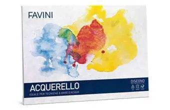 Album acquerello (25x35cm, 10 fogli)