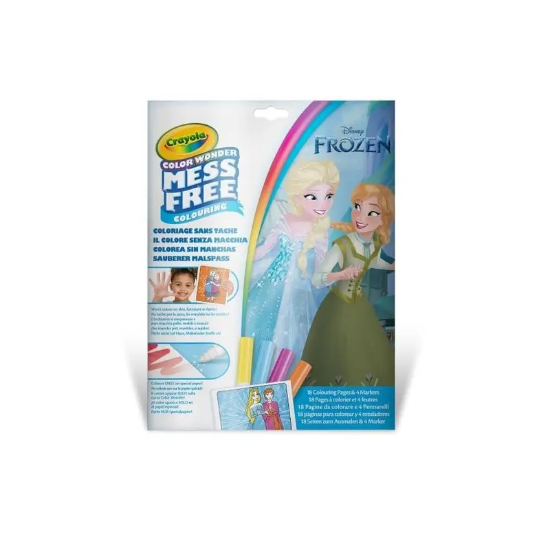 Album Coloring Crayola Frozen