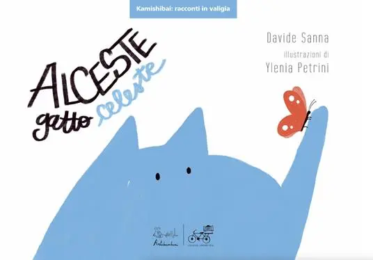 Alceste gatto celeste - Tavole per kamishibai
