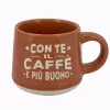 AMICA MIA - TAZZINA DA CAFFE'+PIATTINO ABBINATO