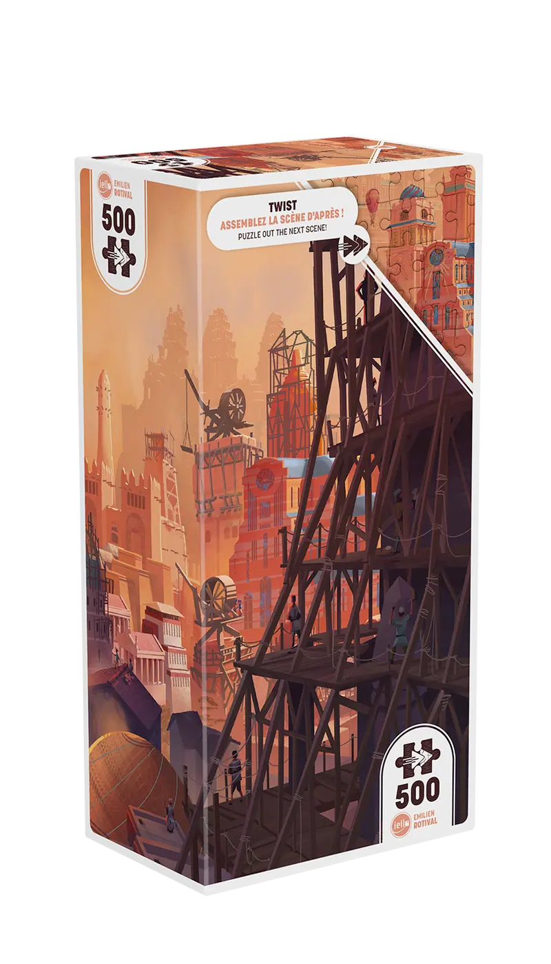 Ancient City - Puzzle Twist 500 pezzi