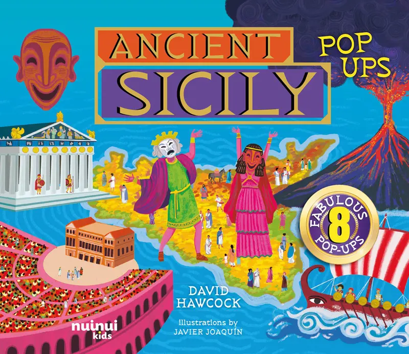 Ancient Sicily. Ancient civilisations pop-ups