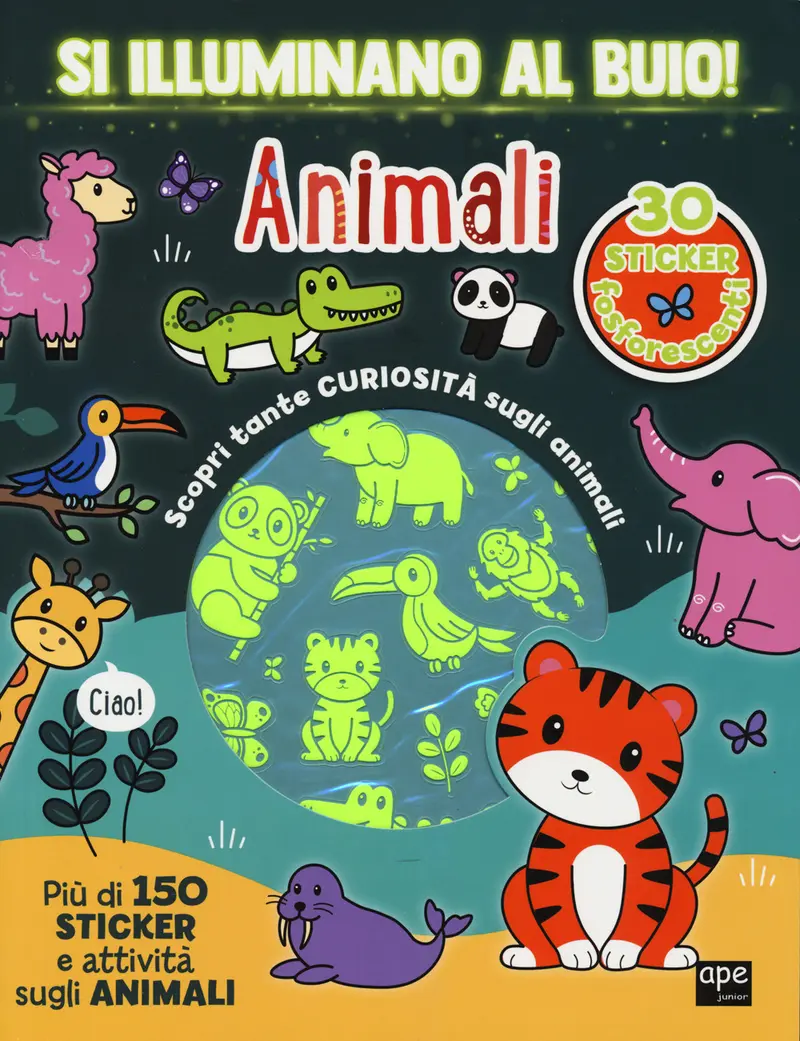 Animali. Si illuminano al buio!