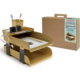 Arda Mydesk Vintage Set da scrivania 5 pezzi