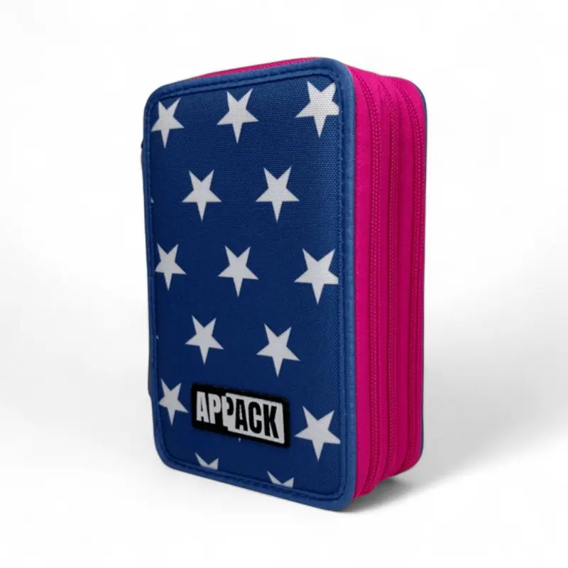 Astuccio 3 Zip APPack Webkins Rosa Completo Scuola