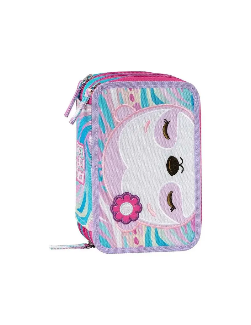 Astuccio 3 Zip Mofu Mofu Bradipo