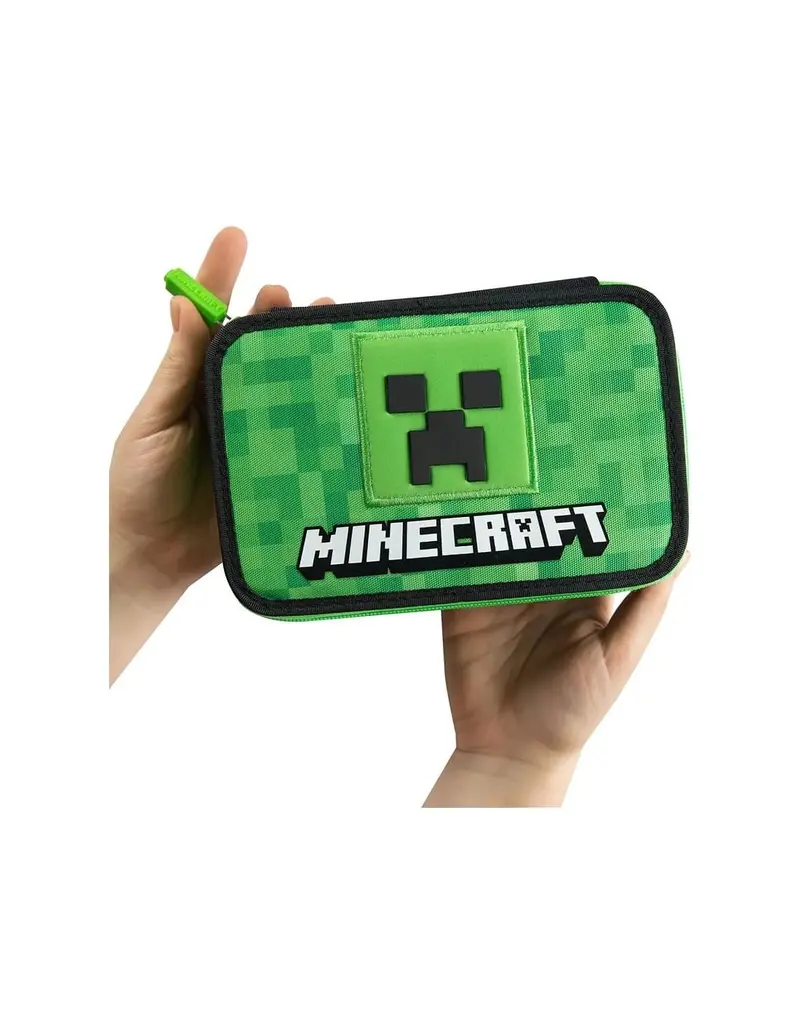 Astuccio 3 Zip Pixel Minecraft