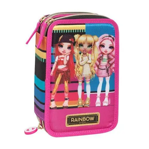 Astuccio 3 Zip Rainbow High Panini – Completo di Accessori