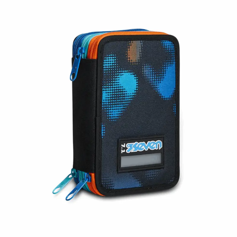 Astuccio 3 Zip Seven Melt Boy con corredo completo