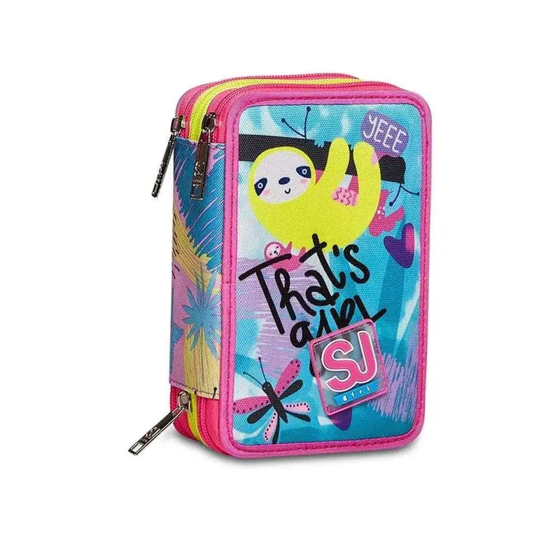 Astuccio 3 Zip SJ Gang Clack It Girl con 45 pezzi