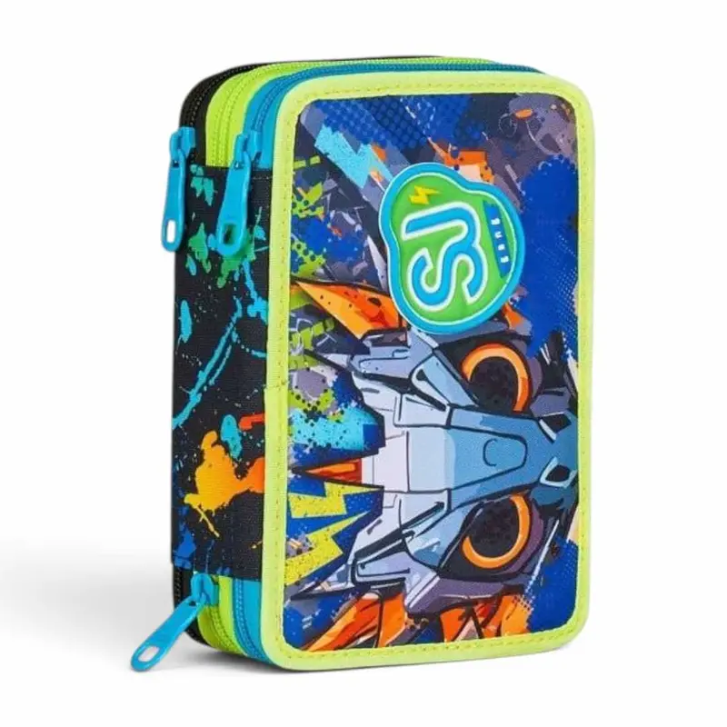 Astuccio 3 Zip SJ Gang LED LOOK con 45 Pezzi Inclusi