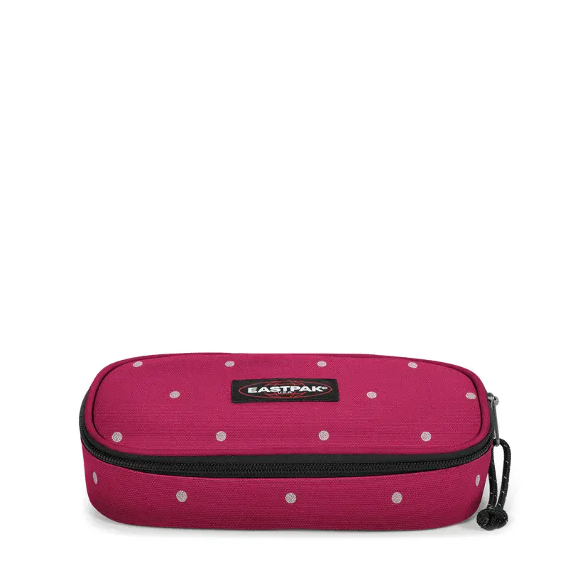 Astuccio Eastpak Oval Single - Dots Wine Silver