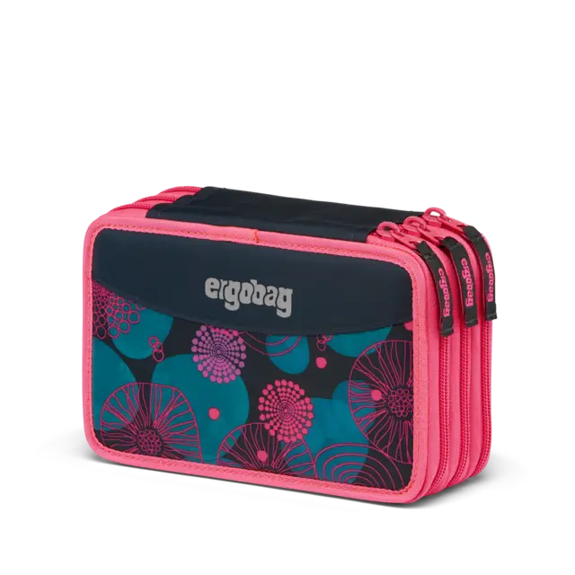 Astuccio Ergobag 3 Zip Maxi - CoralBear