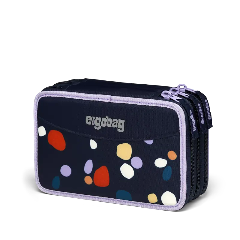 Astuccio Ergobag 3 Zip Maxi - Mosaic Stone Bear