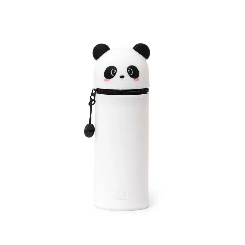 Astuccio Kawaii Panda in silicone morbido 2 in 1