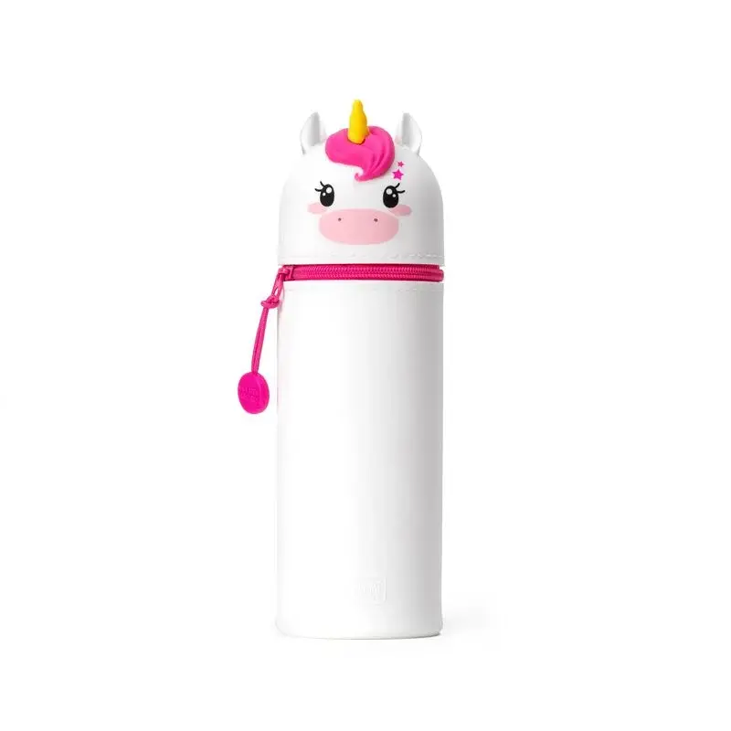 Astuccio Kawaii Unicorn in silicone morbido 2 in 1