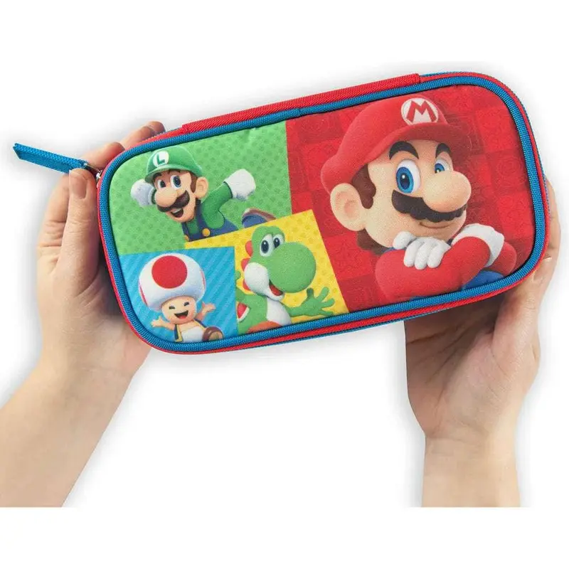 Astuccio Ovale Super Mario Rosso/Blu – Organizzazione e Avventura per la Scuola!