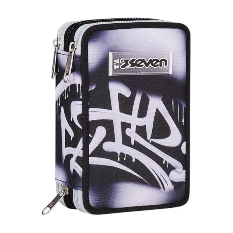 Astuccio Seven 3 Zip Plumpy Line Boy completo