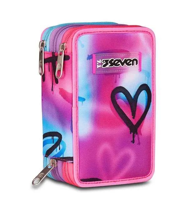 Astuccio Seven 3 Zip – Sprint Paint Girl con 45 Accessori