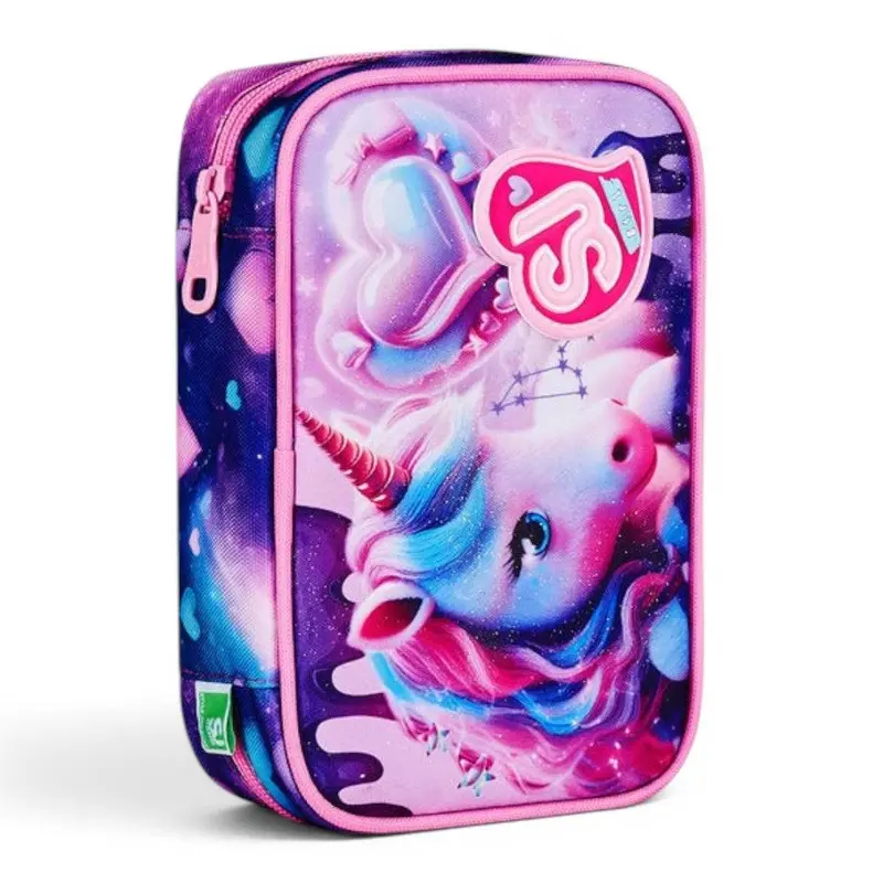 Astuccio Seven Speed Case Pixie Unicorn scuola compatto