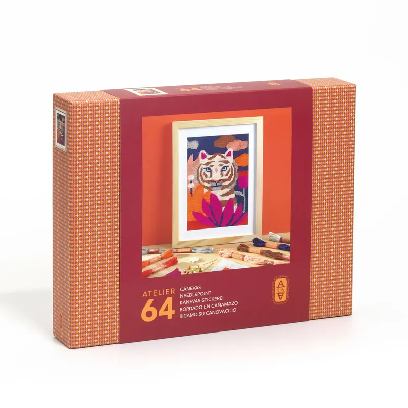 Atelier 64 - Kit Artistico Ricamo su Canovaccio