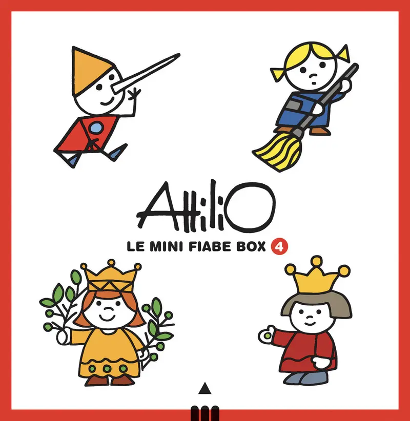Attilio. Le mini fiabe box 4 (rosso)