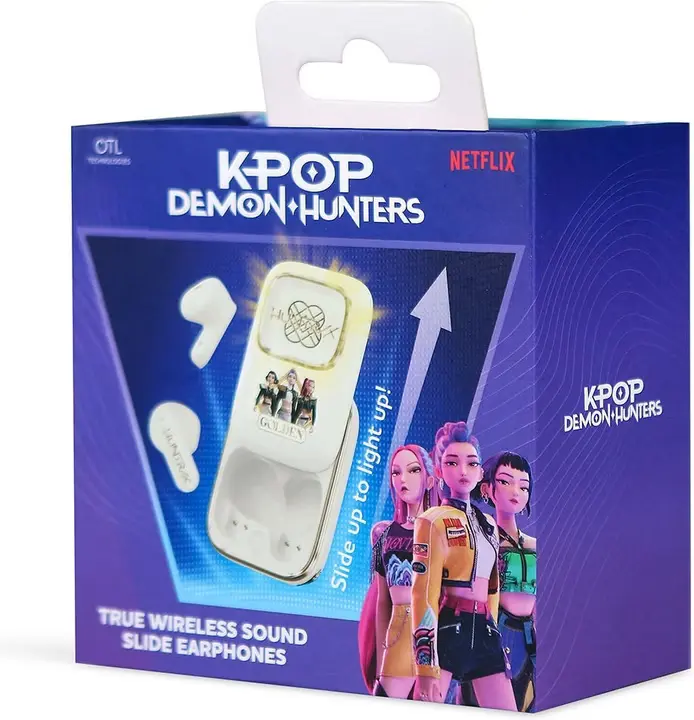 Auricolari wireless KPop Demon Hunters TWS Slide - Oro