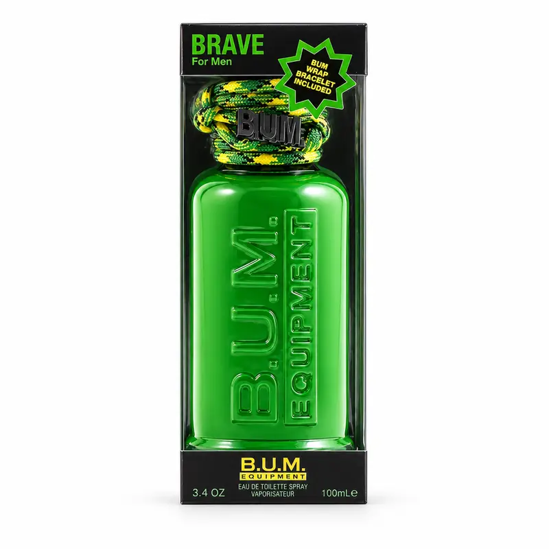 B.U.M. Equipment Brave For Men Eau de Toilette Spray 100 ml Profumo Uomo