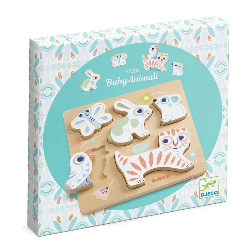 Baby animali - Gioco ad incastri