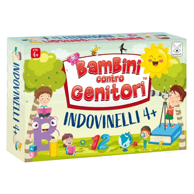 Bambini contro genitori - Indovinelli 4+