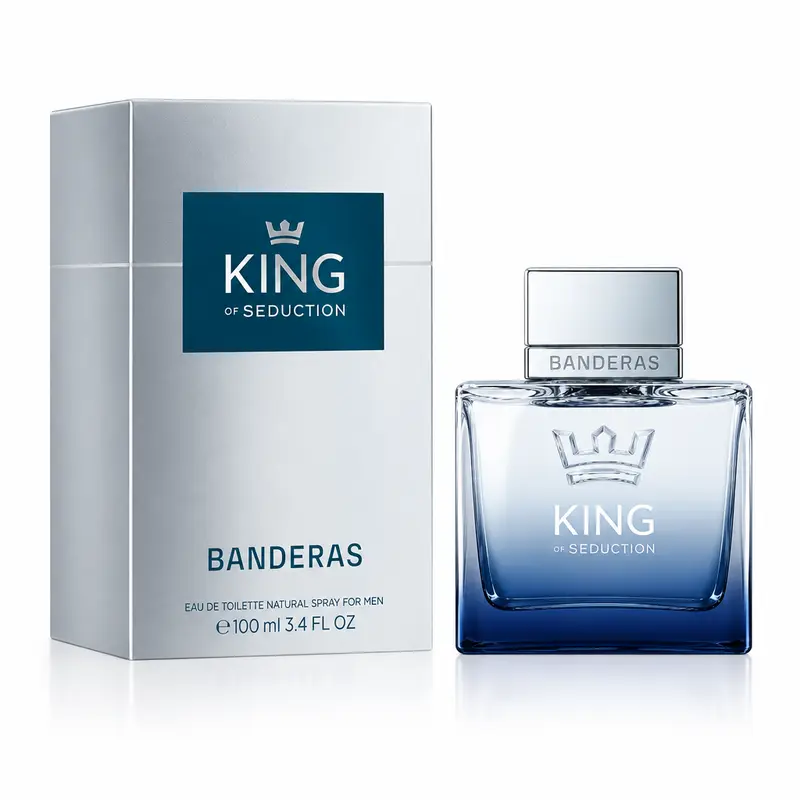 Banderas King of Seduction Eau de Toilette Spray Profumo Uomo 100 ml