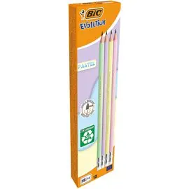 Bic Matite con gomma Pastel 12 pz. 518306