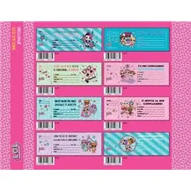 Biglietti Marpimar Inviti LOL Surprise 12 pz. ALS03