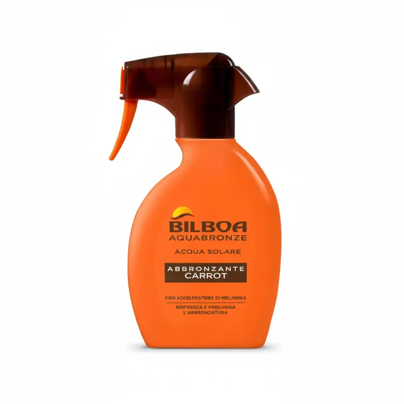 Bilboa Aquabronze Acqua Solare Abbronzante Carrot - 250ml Solari Protezione Corpo
