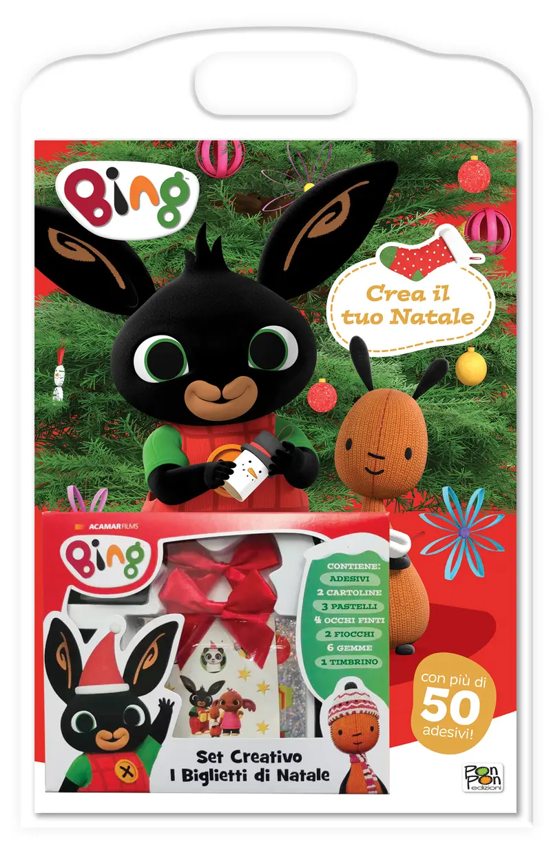 Bing. Activity con gadget. Crea il tuo Natale + Set creativo i biglietti di Natale