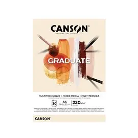 Blocchi Canson Graduate Mix 367 A5 30F 220 gr.