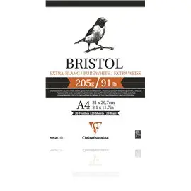 Blocchi Claire Fontaine Bristol A4 20 F 205G