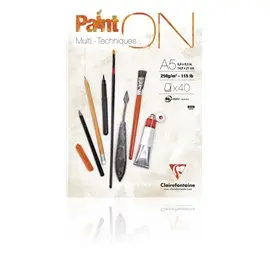 Blocchi Claire Fontaine Paint On B.co A5 40 F 250G